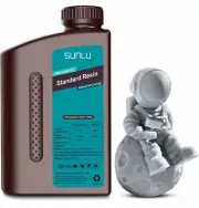 SUNLU Photopolymer Resin - 405 nm UV Curing - Solid Grey 1000g - New Sealed!!