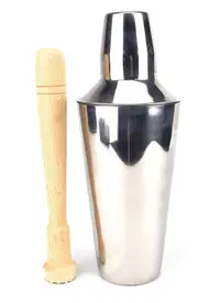 Trenton 3 Piece Cocktail Shaker & Muddler Set