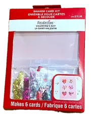 Recollections Valentine's Day Shaker Card Making Kit Makes 6 Cards