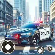 Police Car Chase: US Cop Simulator 2025 - Escape Mission!