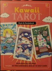 KAWAII TAROT DECK & 32 Page Guidebook With 78 Tarot Cards Illustrations by Mayo