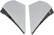 YJVVWQVF Side Louvers Compatible for Toyota C HR CHR 2017-2020 Exterior Accessories Rear Window Blinds Vent Rear Window Triangle Shutter Panel(Type2)