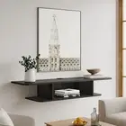 Floating Entertainment Center Wall Mounted Media Console TV Stand Component Shel