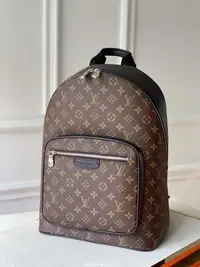 在飛比找Yahoo!奇摩拍賣優惠-二手Louis Vuitton LV Josh 老花雙肩包 