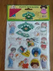 Cabbage Patch Kids Puffy Stickers Style #6 The Legend of Cabbage Patch Kids 1983