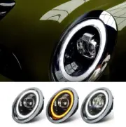 R50 MINI Cooper S JCW LED Halo Projector Headlights Pre LCI 2001 - 2004 RHD LHD