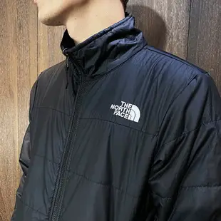 美國百分百【全新真品】THE NORTH FACE 兩件式外套 男款 TNF 防水 保暖 防寒 外套 黑色 CG80