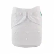 Alva Baby Solid White Reusable Cloth Nappy
