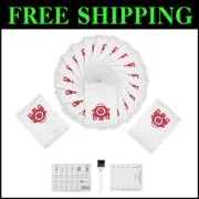 Comprehensive Cleaning Set: 20 FJM Dust Bags & 5 Filters for Mie.le Vacuums