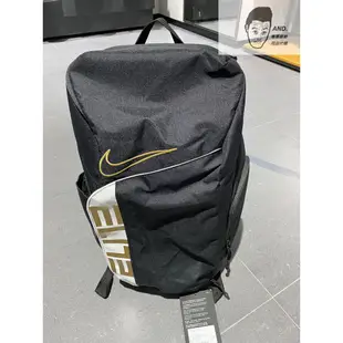 【AND.】NIKE 黑金 後背包 籃球背包 菁英包 運動背包 雙肩背包 BA6164-013