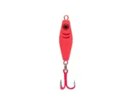 Clam Rattlin PT Spoon 1/4 oz - Glow Red Gold - Ice Fishing Lure