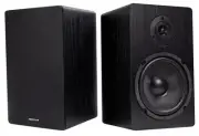 2) Rockville RockShelf 64B 400w Black 6.5" Home Theater Bookshelf Speakers/4 Ohm