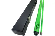GRAFEX NEON GREEN Graphite multi-weight system Pool Snooker Billiard Cue and Black Cue Case