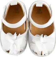 Stephan Baby Infant Shoes & Sandals Canvas Slip-On Baby Shoes, 6-12 Months, White