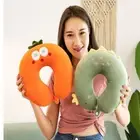 Cushion Cartoon Flight Neck Pillow Short Plush U-shaped Pillow Travel Pillow