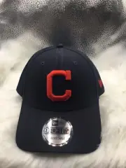 New Era 9Forty Adjustable Baseball Hat Cap Cleveland Guardians Indians "C" Logo