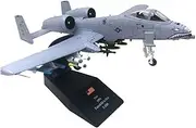 Replica Pre-Build Aircraf Diecast Metal 1/100 Scale for A10 Fighter Fairchild Republic Thunderbolt II Gift Military Model Toy Collection Collection Gift Display