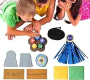 Korean Games | Korean Tossing Game Set,Traditional Folk Training Toy Hand Eye Coordination Pebbles Playset for Family & Outdoor