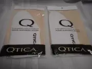 QTICA Intense Moisturizing Hydrating Therapy Booties Socks White X2