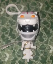 Power RANGER Wild Force Keychain White Ranger Sucker