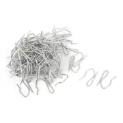 50pcs Window Curtain Hooks Drapery Hooks for Pleated Drapes Curtain Pins