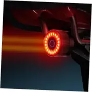 Bike Tail Light Bicycle Smart: Ultra Bright Red Rear Lighting LED RS3-Circle