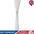 Modern Voile Curtains 250x100cm White Sheer Curtains for Childrens Room