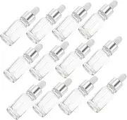 VICASKY 12pcs Essential Oil Bottle Dropper Set Leakproof Glass Squeeze Bottles for Travel for Essential Oil Container