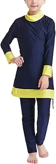 [WOWDECOR] Modest 2 Pieces Swimsuits for Kids Girls Full Coverage Muslim