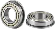 Ball Bearings,Deep Groove Ball Bearing， 1pc F6704-ZZ Flange Groove Ball Bearings, 20x27x4mm, F6704-ZZ(20x27x4)(F6704-ZZ(20x27x4))