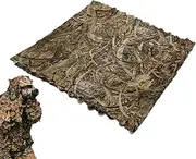 Ghillie Net,5X10Ft Camouflage Mesh for Camping - Blind Fabric, Hunting Accessories, Outdoor Blind Nets for Camping Photography Car