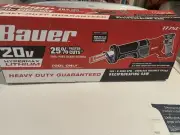 Bauer 20V Cordless Variable Speed Reciprocating Saw 1775C-B TOOL ONLY - NIB
