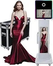 Mirror Photo Booth with Touch Screen (White C(LCD), Photo Booth Machine)