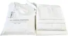 Organic Cotton Crisp Percale Bed Sheet Set - Luxury Hotel Quality - GOTS Certifi
