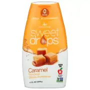 Sweet Leaf Stevia Caramel Sweetener Drops 1.7 fluid ounce 1 ct Pack of 3