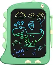 ORSEN Dinosaur Toys for Kids 3-5, LCD Writing Tablet Doodle Board for Toddlers 3-6, Christmas Birthday Gifts for 5 6 7 Year Old Boy Girl, 8.5 Inch (Green)