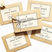 24 Pcs Open When Envelopes Letters Set Graduation Gifts, Congratulations 2025 College & High School Grad Gifts, Personalized Emotional Support Present for Him Her