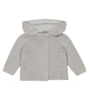 [Stella McCartney Kids] Stella McCartney Kids Baby knit cotton cardigan M 24 grey
