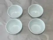 Corelle ES Country Cottage Glass Microwave Curry Bowl Set of 4 Green