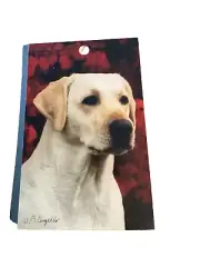 50 Pg 5.5" Congress Contract Bridge LABRADOR DOG Score Pad Playing Cards Bicycle