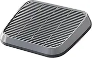 Leefasy Pet Cat Litter Mat Footboard Pad Scratch Resistant Anti Slip Double Layer Cat Litter Trapping Mat for Bedroom Pet Supply, dark gray
