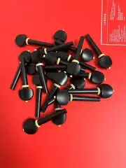 40pcs Wood Violin Pegs 4/4, Violin String Pins,Tuner winder,High Quality