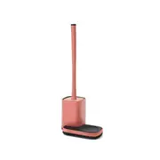 Silicone TPR Toilet Brush Holder For WC Bathroom Accessories Drainable Cleaning Brush With Storage Base Home Cleaning Tool