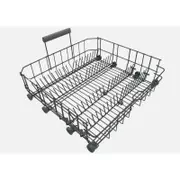 Genuine Asko Dishwasher Lower Bottom Basket Assembly 489454