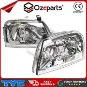 Set Pair LH+RH Head Light Lamp For Mitsubishi Triton Ute MK 2001~2006 GLS (for: Mitsubishi)