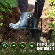 Bulb Transplanter Tool Stainless Steel Tooth Bulb Transplanter Long T paWen