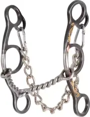 Sherry Cervi Twisted Wire Diamond Short Shank Gag Bit