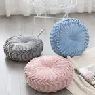 Solid color Chair Sofa Bed Pillow Seat Cushion Holding pillow Backrest Pad
