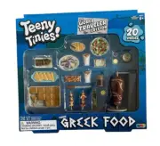 Teeny Tinies GREEK FOOD Mini Food Playset Toy Dollhouse Miniatures Elf Shelf