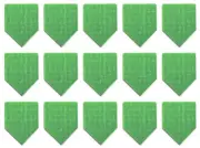 5 Sets Rip Stop Nylon Fabric Mini Delta Dart Flights - Ships w/ Tracking - Green